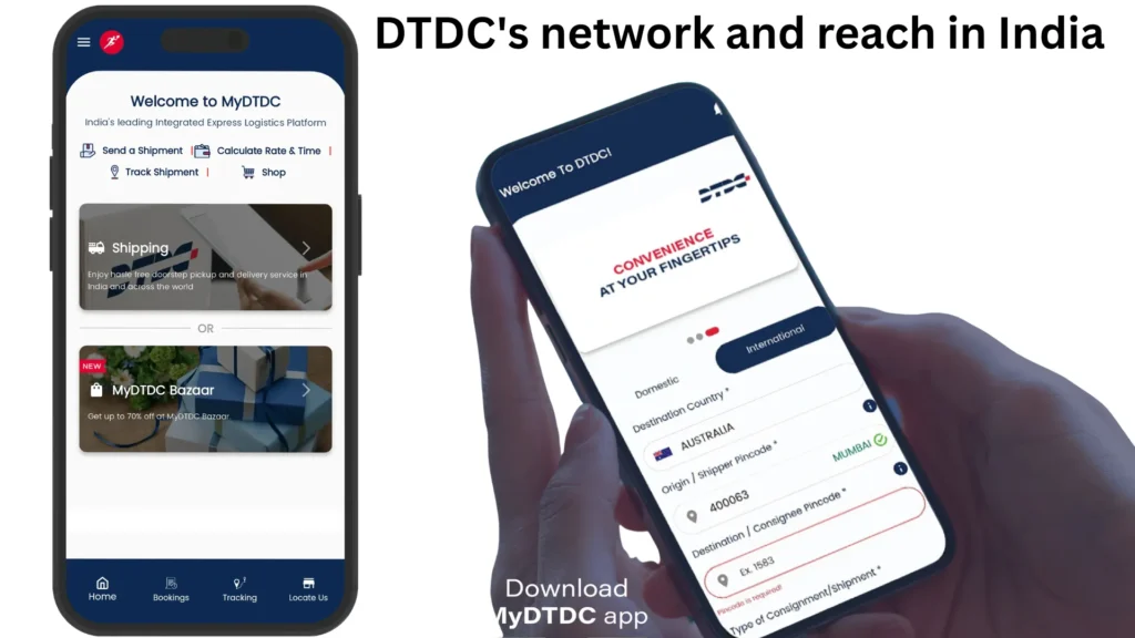 What is DTDC and how tracking work DTDC's network and reach in India