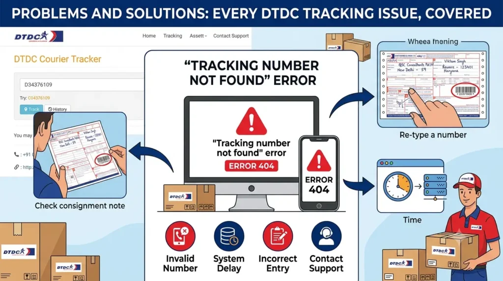 What is DTDC and how tracking work Problems and solutions: every DTDC tracking issue, covered